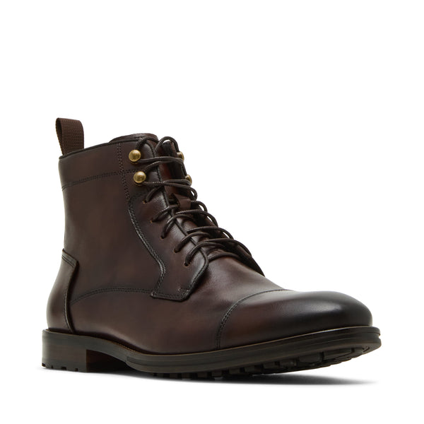 סטיב מאד - מגפיים לגברים מעור DAYMONN בחום