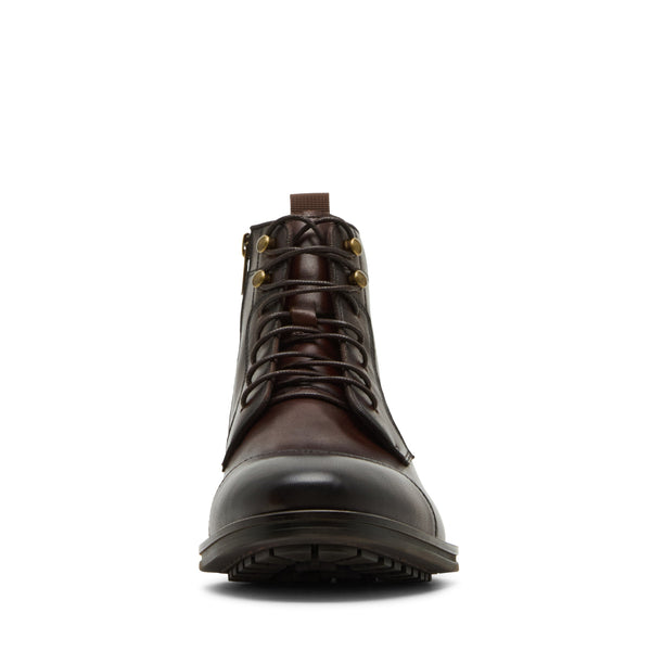 סטיב מאד - מגפיים לגברים מעור DAYMONN בחום