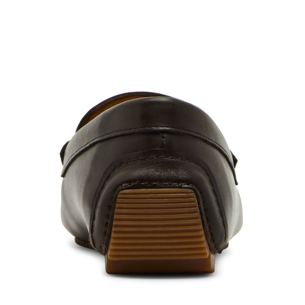 סטיב מאד - נעלי מוקסין מעור לגברים EZEKIEL בחום