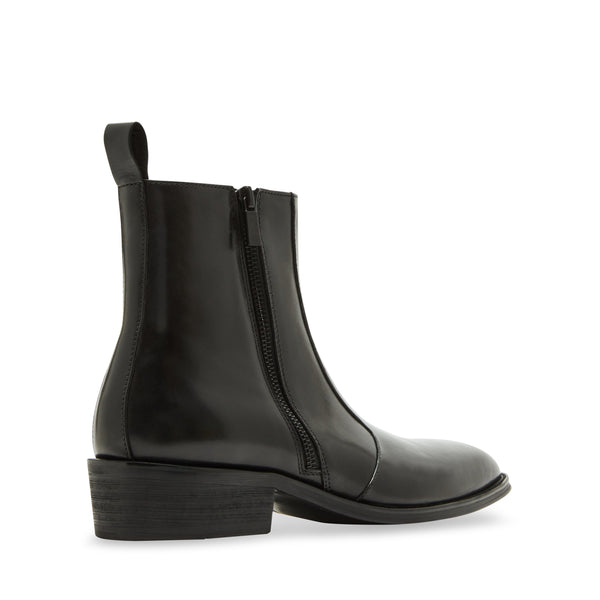 סטיב מאד - מגפיים מעור לגברים HAYNES-N בשחור