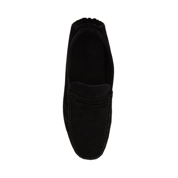 סטיב מאד - מוקסין זמש לגברים HERRSHAL בשחור