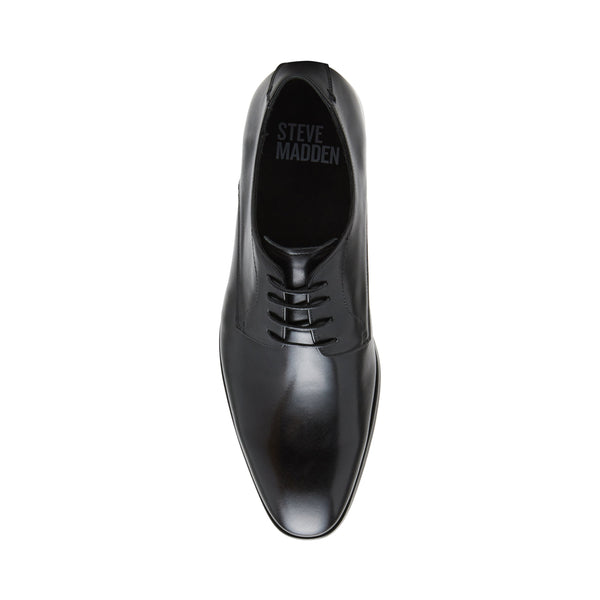 סטיב מאד - נעליים אלגנטיות מעור לגברים LYFFOR בשחור