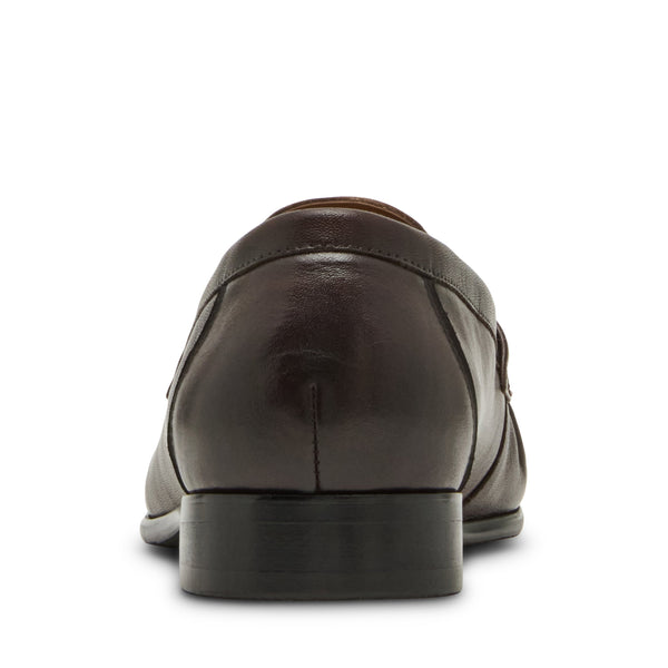 סטיב מאד - נעלי מוקסין מעור לגברים PASSAGE בחום