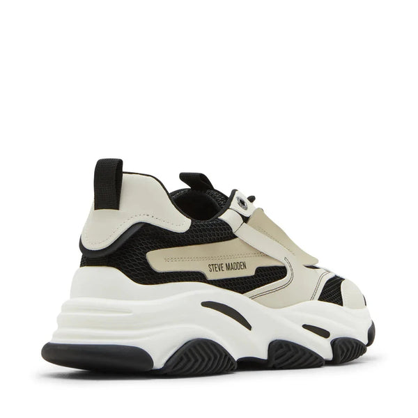 סטיב מאד - סניקרס לגברים POSSESS-2 בשחור אבן