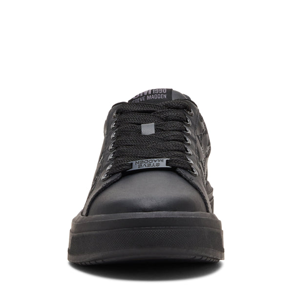 סטיב מאד - סניקרס עור לגברים RAZOREDGE בשחור