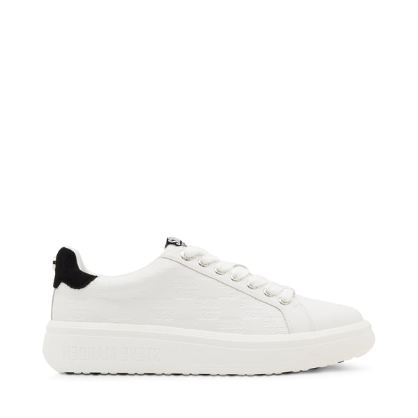 סטיב מאד - סניקרס עור לגברים RAZOREDGE בשחור לבן