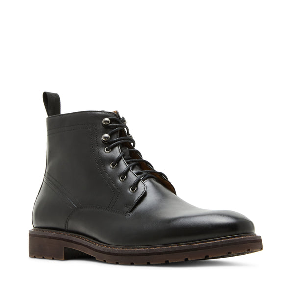 סטיב מאד - מגפיים מעור לגברים RICHTMOND בשחור