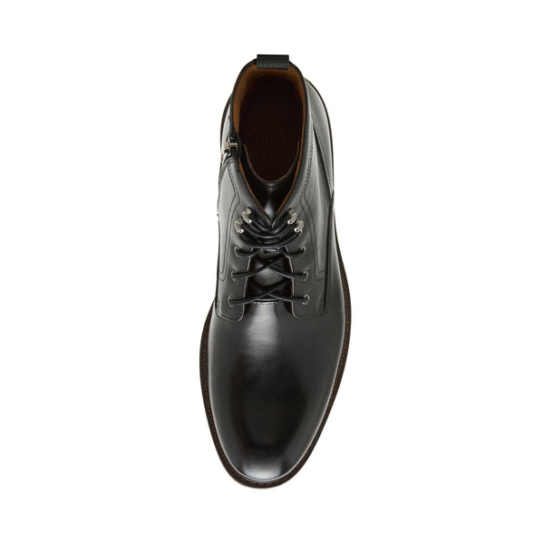 סטיב מאד - מגפיים מעור לגברים RICHTMOND בשחור