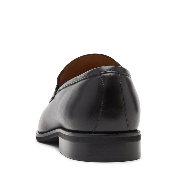 סטיב מאד - נעליים אלגנטיות מעור לגברים TREASURE בשחור