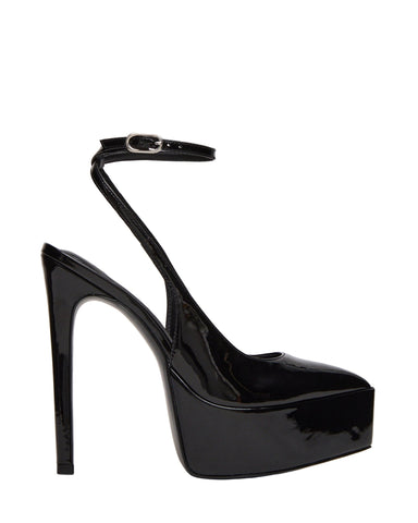 נעלי עקב פלטפורמה ALAMO בשחור