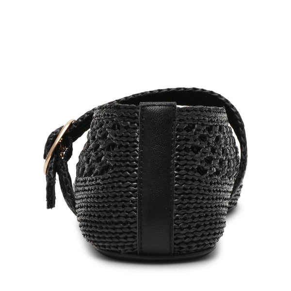 סטיב מאד - נעלי סירה שטוחות ALARA בשחור