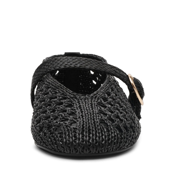 סטיב מאד - נעלי סירה שטוחות ALARA בשחור