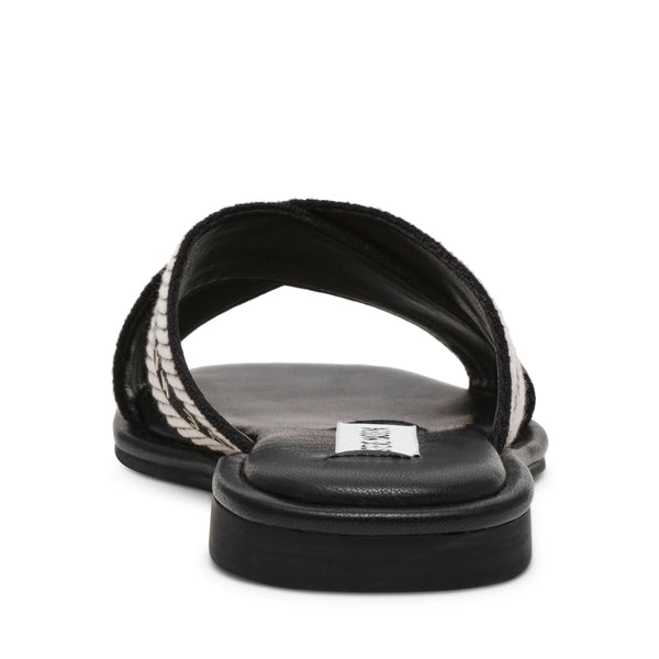 סטיב מאד - כפכפים שטוחים לנשים ARROWS בשחור