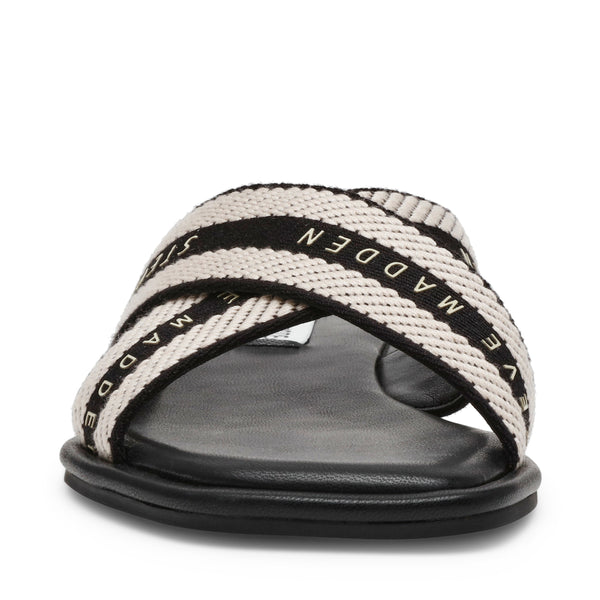 סטיב מאד - כפכפים שטוחים לנשים ARROWS בשחור