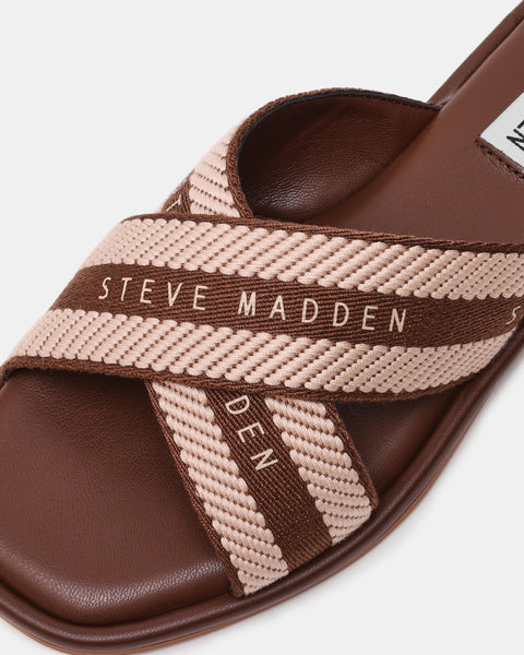 סטיב מאד - כפכפים שטוחים לנשים ARROWS בחום