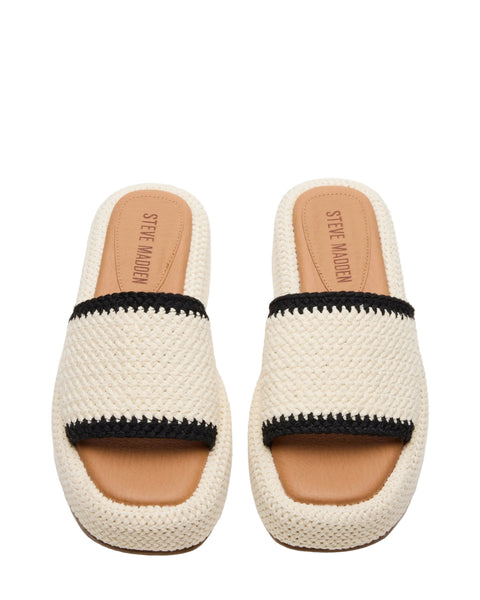 סטיב מאד - כפכפים לנשים BEACHY-W בקרם