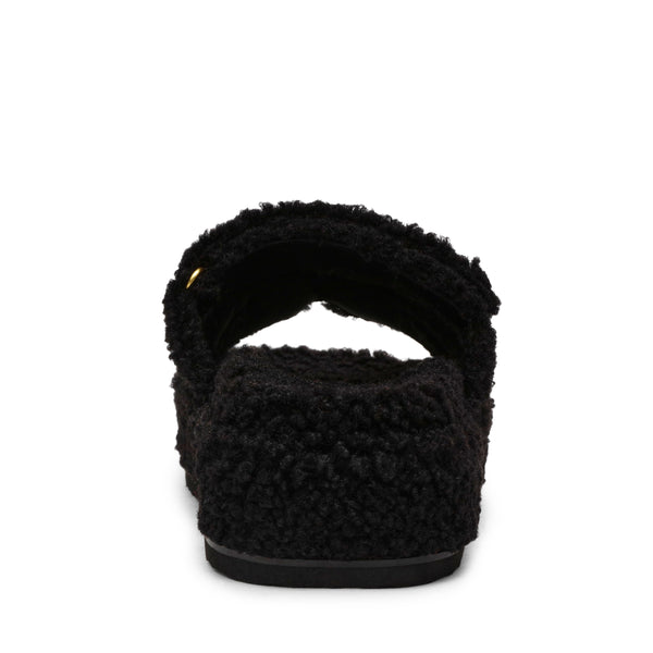 סטיב מאד - כפכפי סלייד פרוותיות לנשים BIGMISSILE-F בשחור