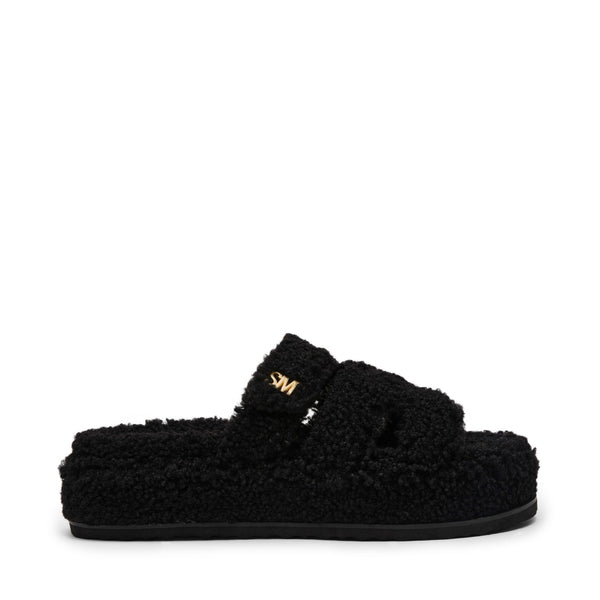 סטיב מאד - כפכפי סלייד פרוותיות לנשים BIGMISSILE-F בשחור