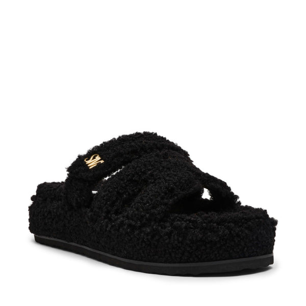 סטיב מאד - כפכפי סלייד פרוותיות לנשים BIGMISSILE-F בשחור