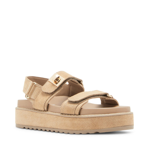 סנדלים מזמש לנשים BIGMONA בבז'