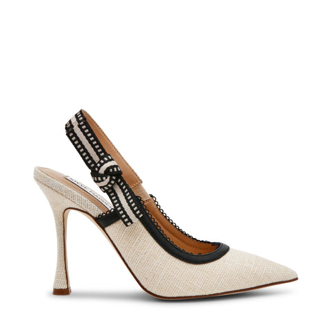 נעלי עקב סירה BRI בבז'