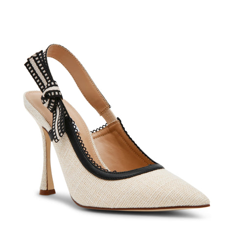 נעלי עקב סירה BRI בבז'