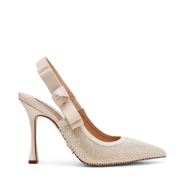 סטיב מאד - נעלי עקב סירה BRYLIE-B בלבן פנינה