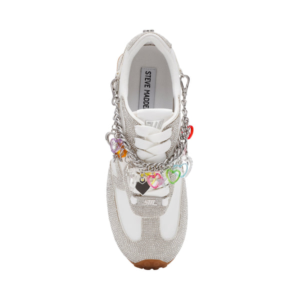 סטיב מאד - סניקרס לנשים CAMEOS-R בלבן משובץ