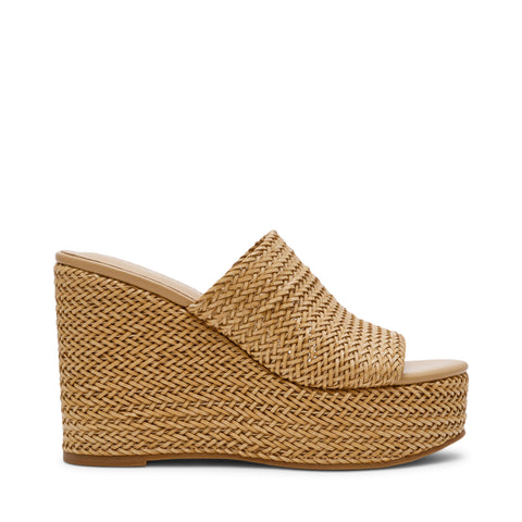 כפכפי פלטפורמה CASSI בגוון טבעי