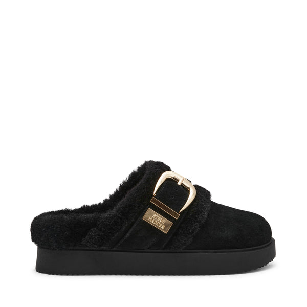 סטיב מאד - כפכפי קלוגס מזמש COZY-UP בשחור