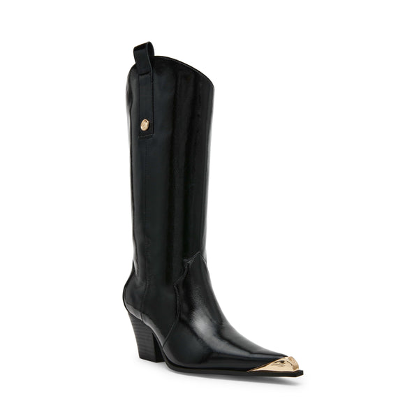 סטיב מאד - מגפי בוקרים מעור DESIERTO בשחור