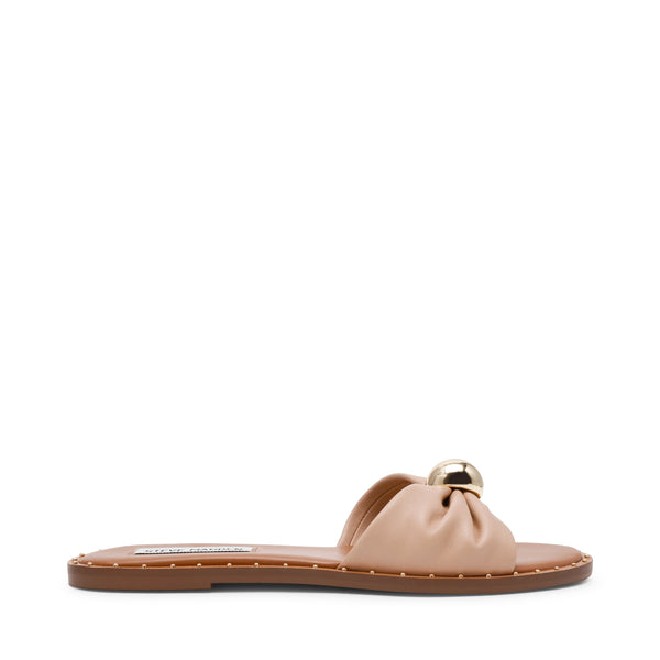 סטיב מאד - כפכפים שטוחים מעור לנשים DIPSY-CN בגוון פודרה