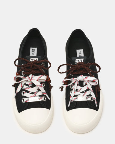 סניקרס לנשים DOUBLES בשחור