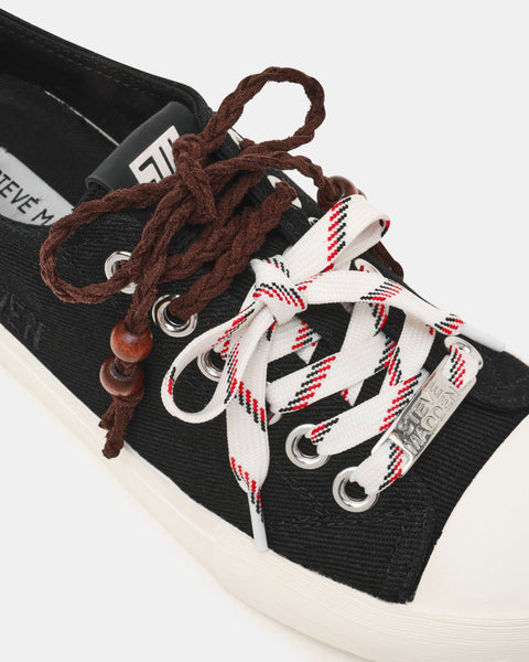 סטיב מאד - סניקרס לנשים DOUBLES בשחור