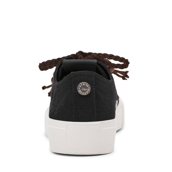 סטיב מאד - סניקרס לנשים DOUBLES בשחור