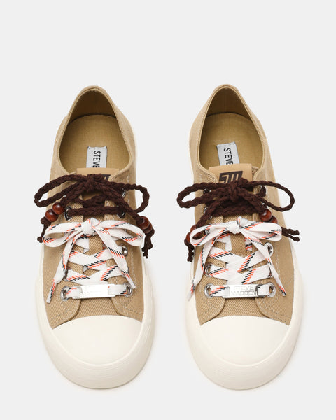 סטיב מאד - סניקרס לנשים DOUBLES בבז'