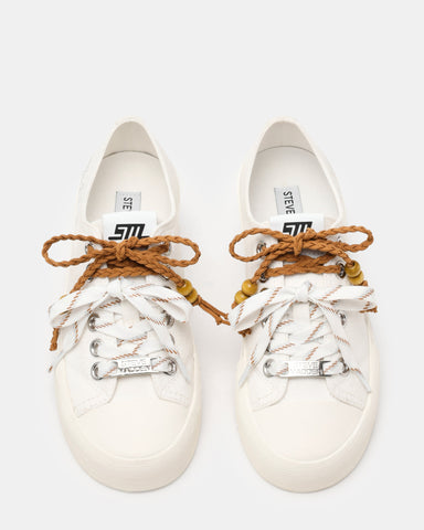 סניקרס לנשים DOUBLES בלבן