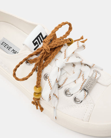 סניקרס לנשים DOUBLES בלבן