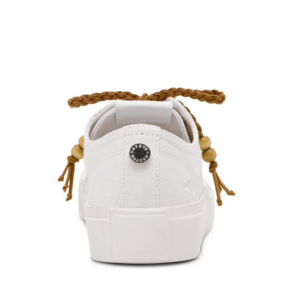 סטיב מאד - סניקרס לנשים DOUBLES בלבן