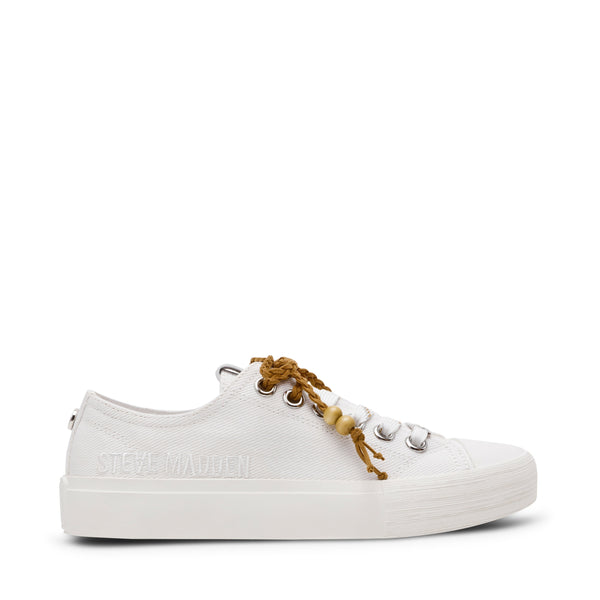 סטיב מאד - סניקרס לנשים DOUBLES בלבן