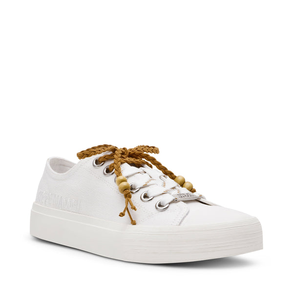 סטיב מאד - סניקרס לנשים DOUBLES בלבן