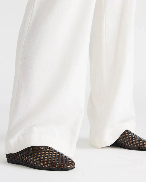 סטיב מאד - נעלי סירה שטוחות GROVE בשחור