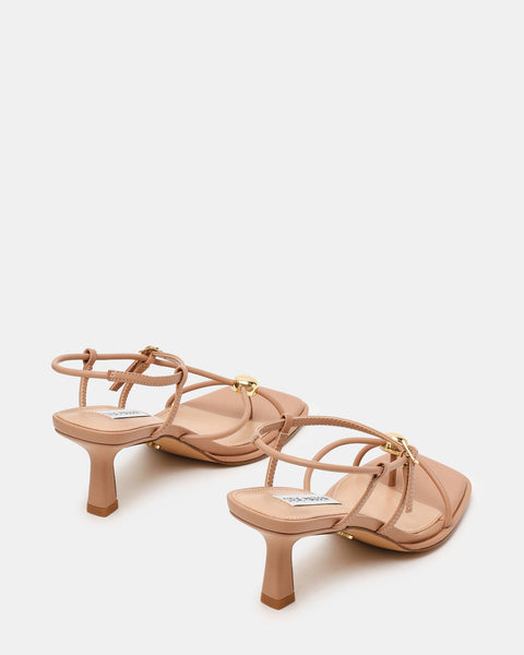 סטיב מאד - סנדלי עקב בינוני JACKPOTS בקאמל