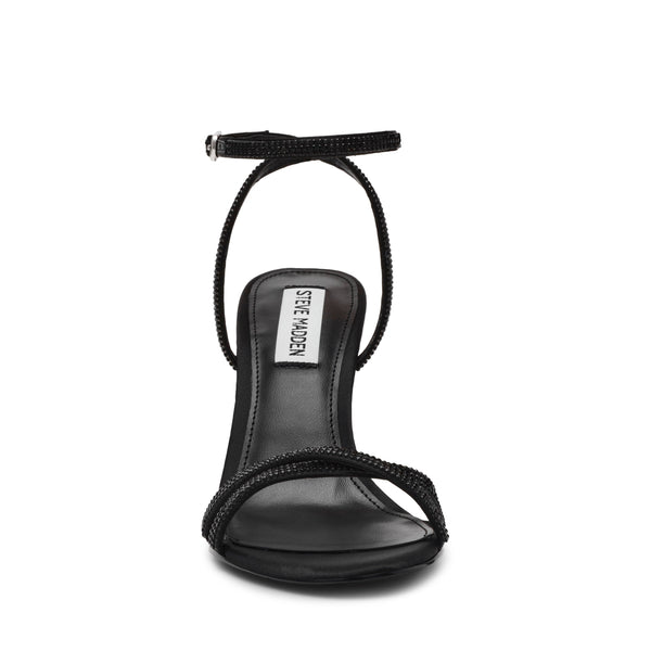 סטיב מאד - סנדלי עקב JYPSEY-CNR בשחור משובץ
