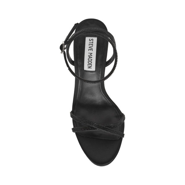 סטיב מאד - סנדלי עקב JYPSEY-CNR בשחור משובץ