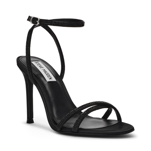 סטיב מאד - סנדלי עקב JYPSEY-CNR בשחור משובץ