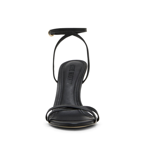 סנדלי עקב מעור JYPSEY בשחור