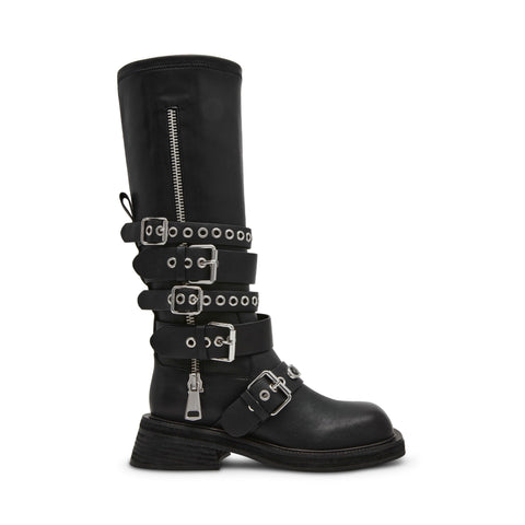 מגפי עור לנשים KANNONBALL בשחור