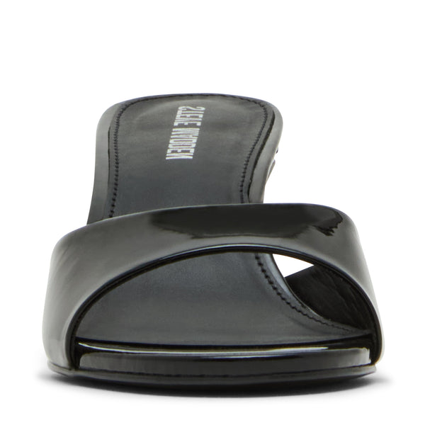 סטיב מאד - כפכפי עקב מעור KENDRIX בשחור