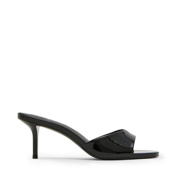 סטיב מאד - כפכפי עקב מעור KENDRIX בשחור